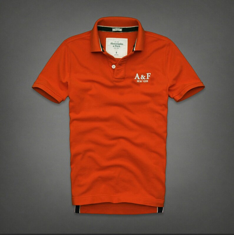 Abercrombie Homme 3203 Polo Court Tees vêtements Outlet