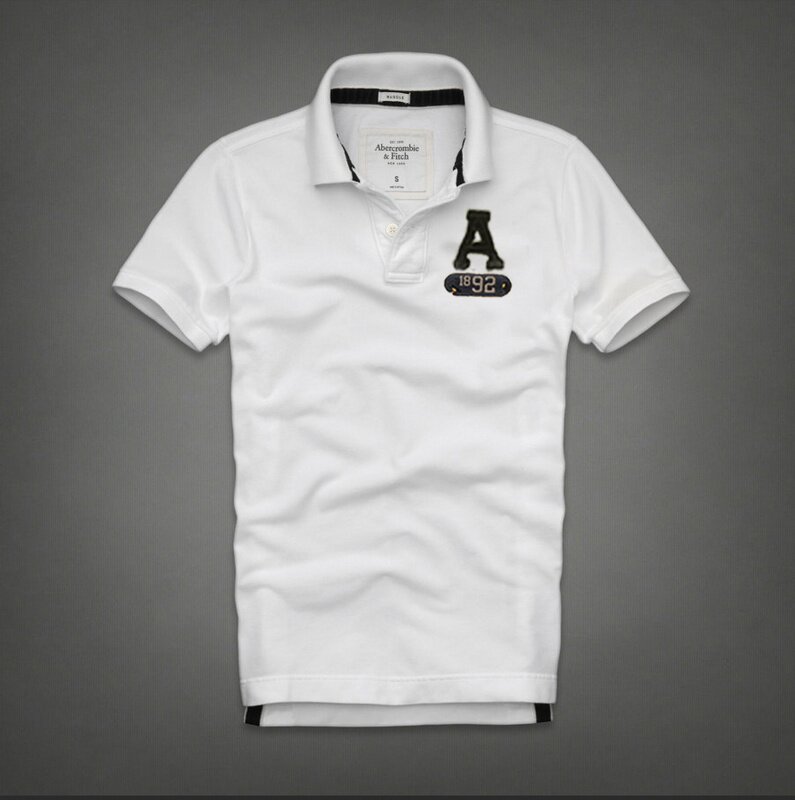 Abercrombie Homme 3204 Polo Court Tees vêtements Outlet