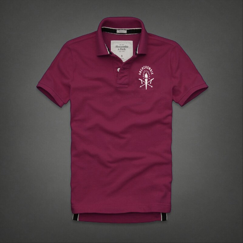 Abercrombie Homme 3209 Polo Court Tees vêtements Outlet
