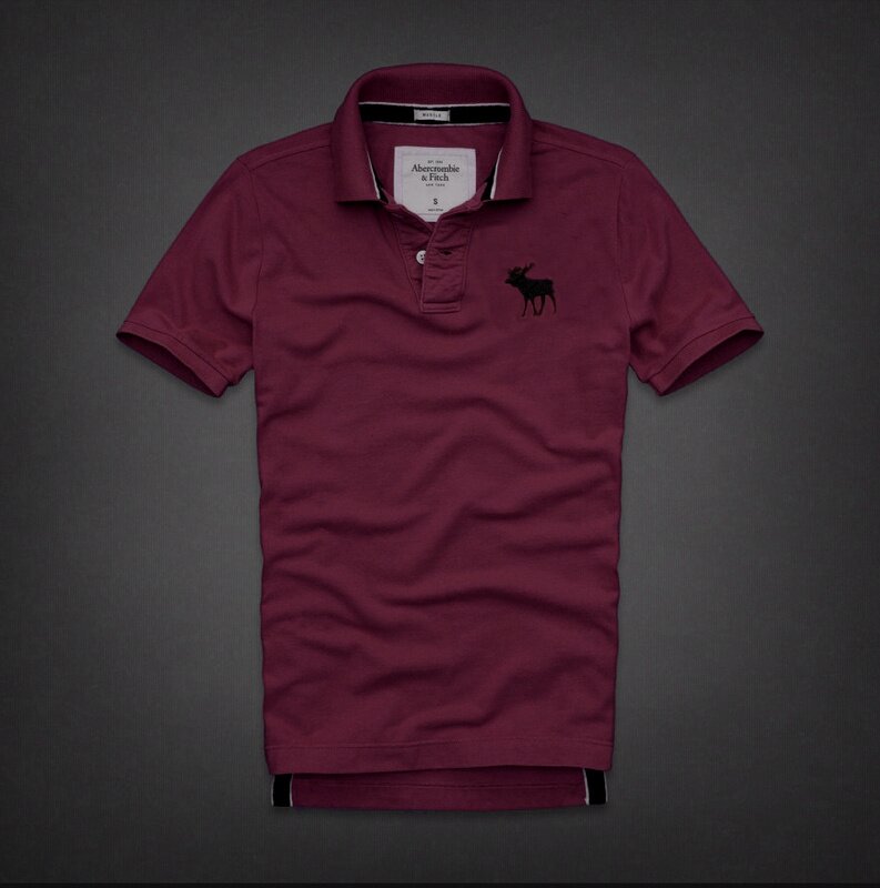 Abercrombie Homme 3211 Polo Court Tees vêtements Outlet