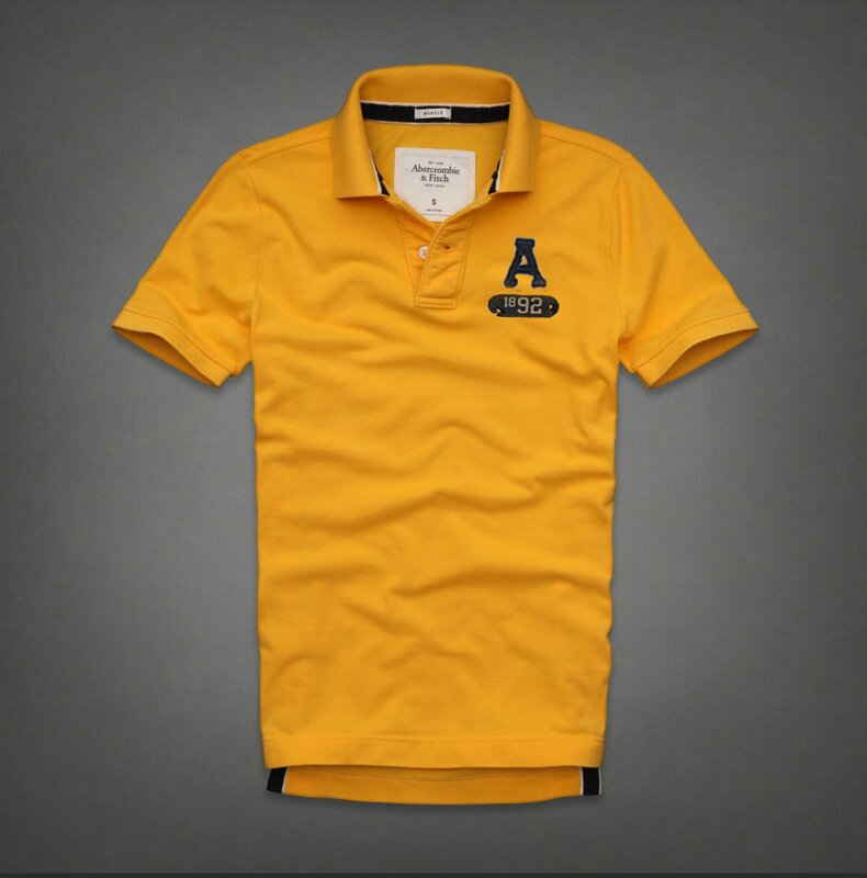 Abercrombie Homme 3213 Polo Court Tees vêtements Outlet