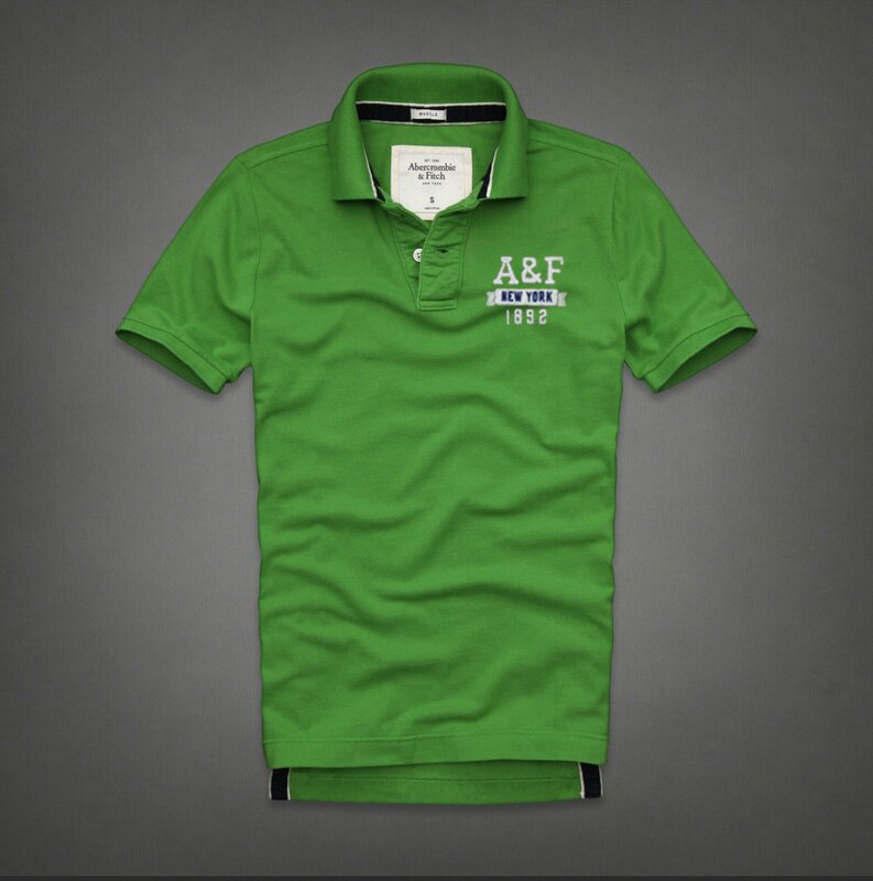 Abercrombie Homme 3214 Polo Court Tees vêtements Outlet