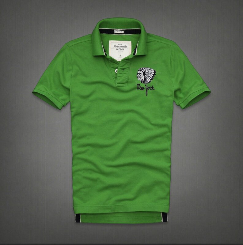 Abercrombie Homme 3216 Polo Court Tees vêtements Outlet