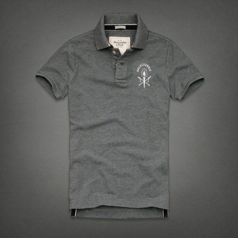 Abercrombie Homme 3219 Polo Court Tees vêtements Outlet
