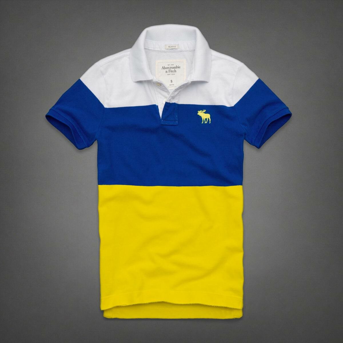 Abercrombie Homme 3223 Polo Court Tees vêtements Outlet