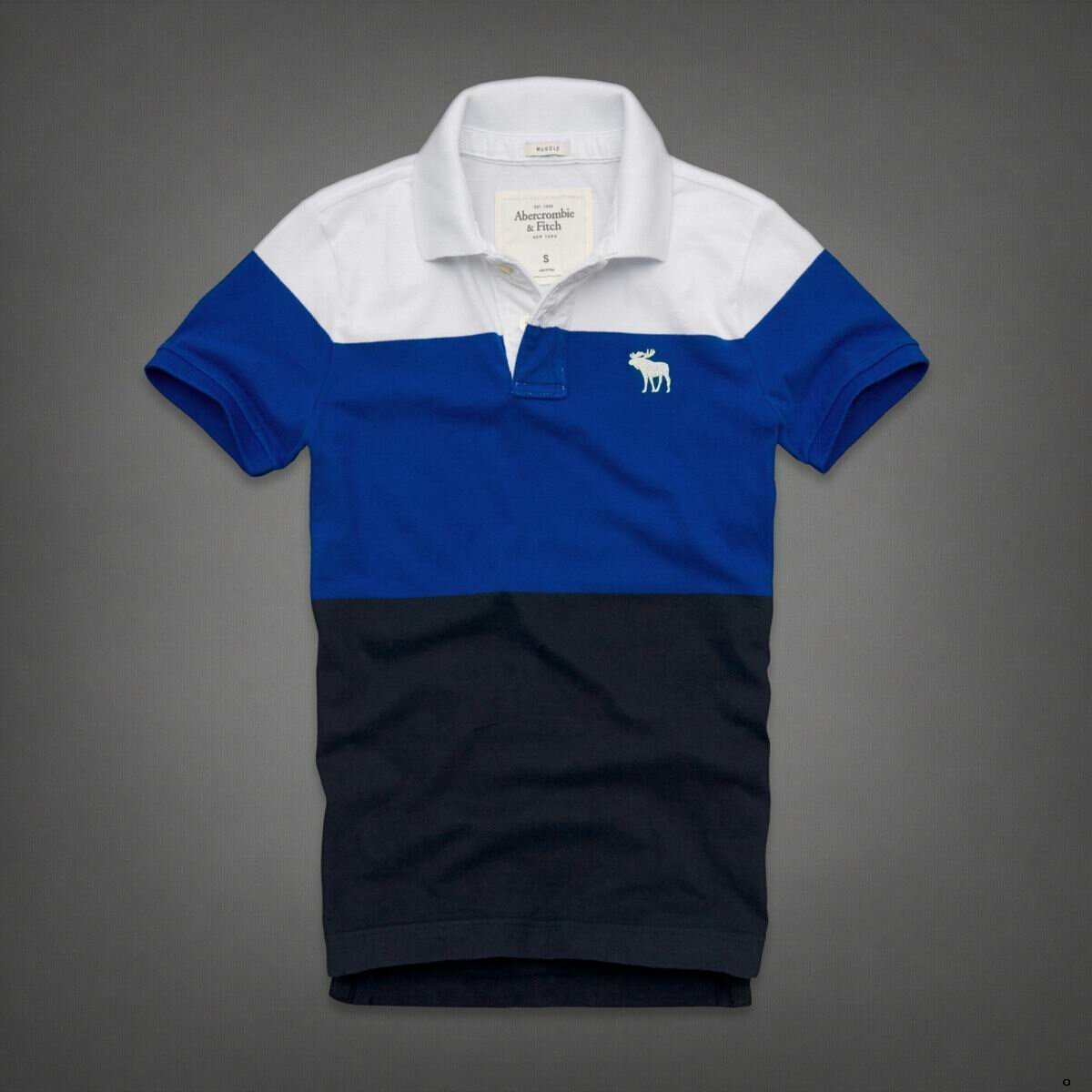 Abercrombie Homme 3226 Polo Court Tees vêtements Outlet