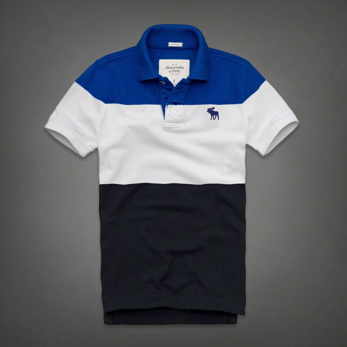 Abercrombie Homme 3234 Polo Court Tees vêtements Outlet