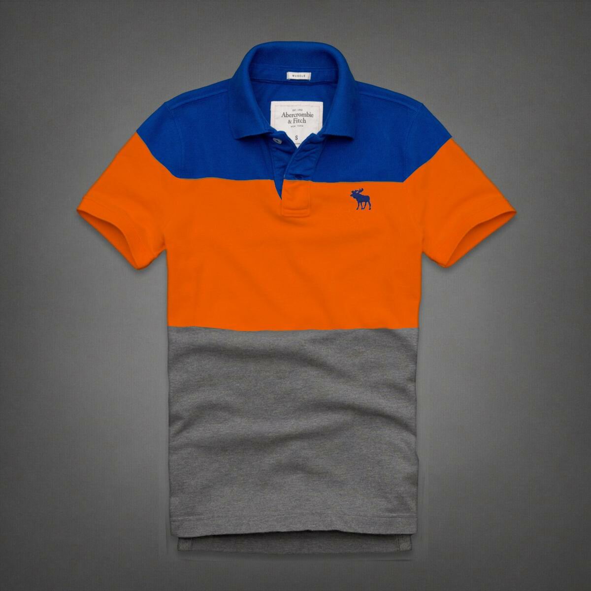 Abercrombie Homme 3235 Polo Court Tees vêtements Outlet