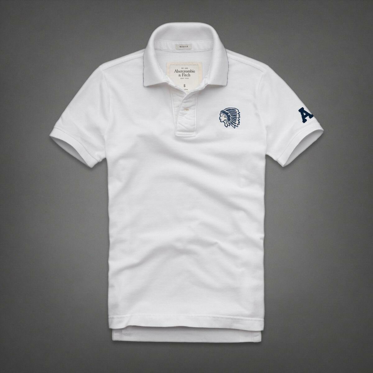 Abercrombie Homme 3237 Polo Court Tees vêtements Outlet