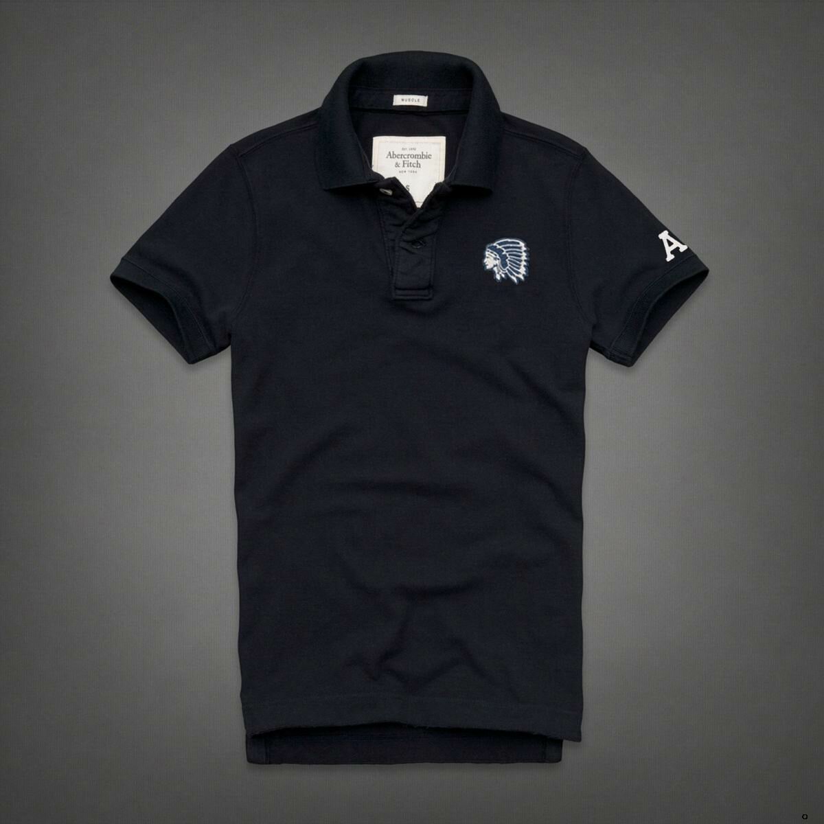 Abercrombie Homme 3238 Polo Court Tees vêtements Outlet