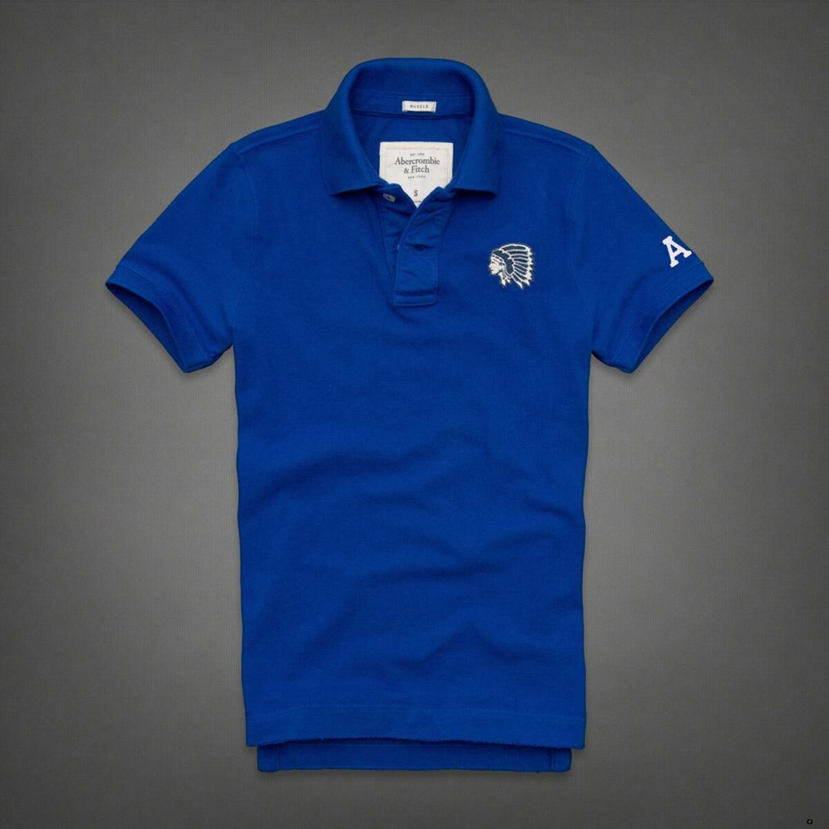 Abercrombie Homme 3239 Polo Court Tees vêtements Outlet