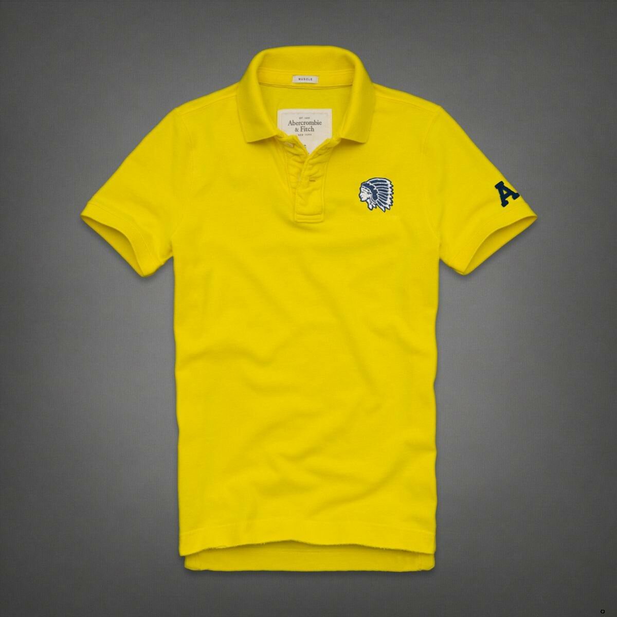 Abercrombie Homme 3242 Polo Court Tees vêtements Outlet