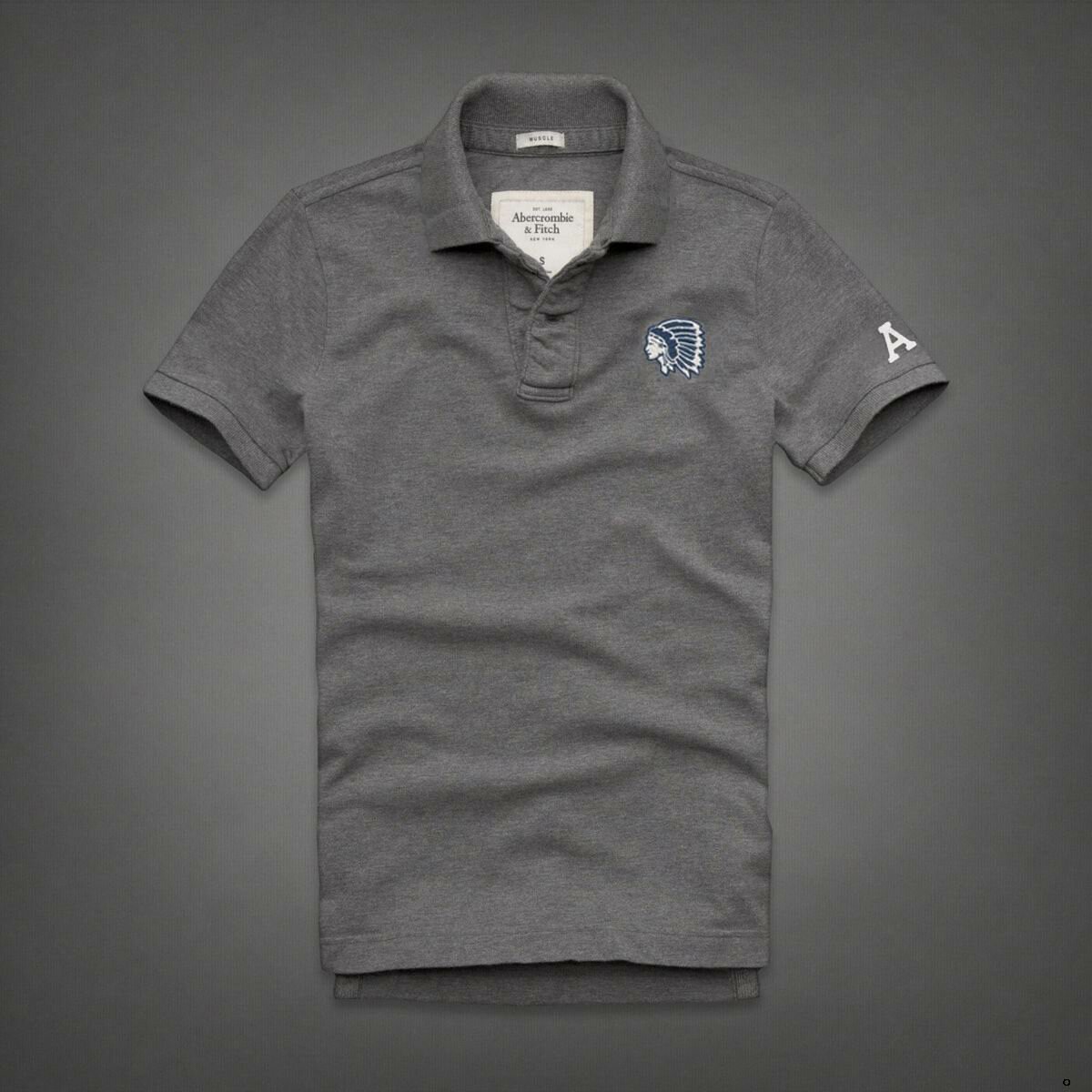 Abercrombie Homme 3244 Polo Court Tees vêtements Outlet