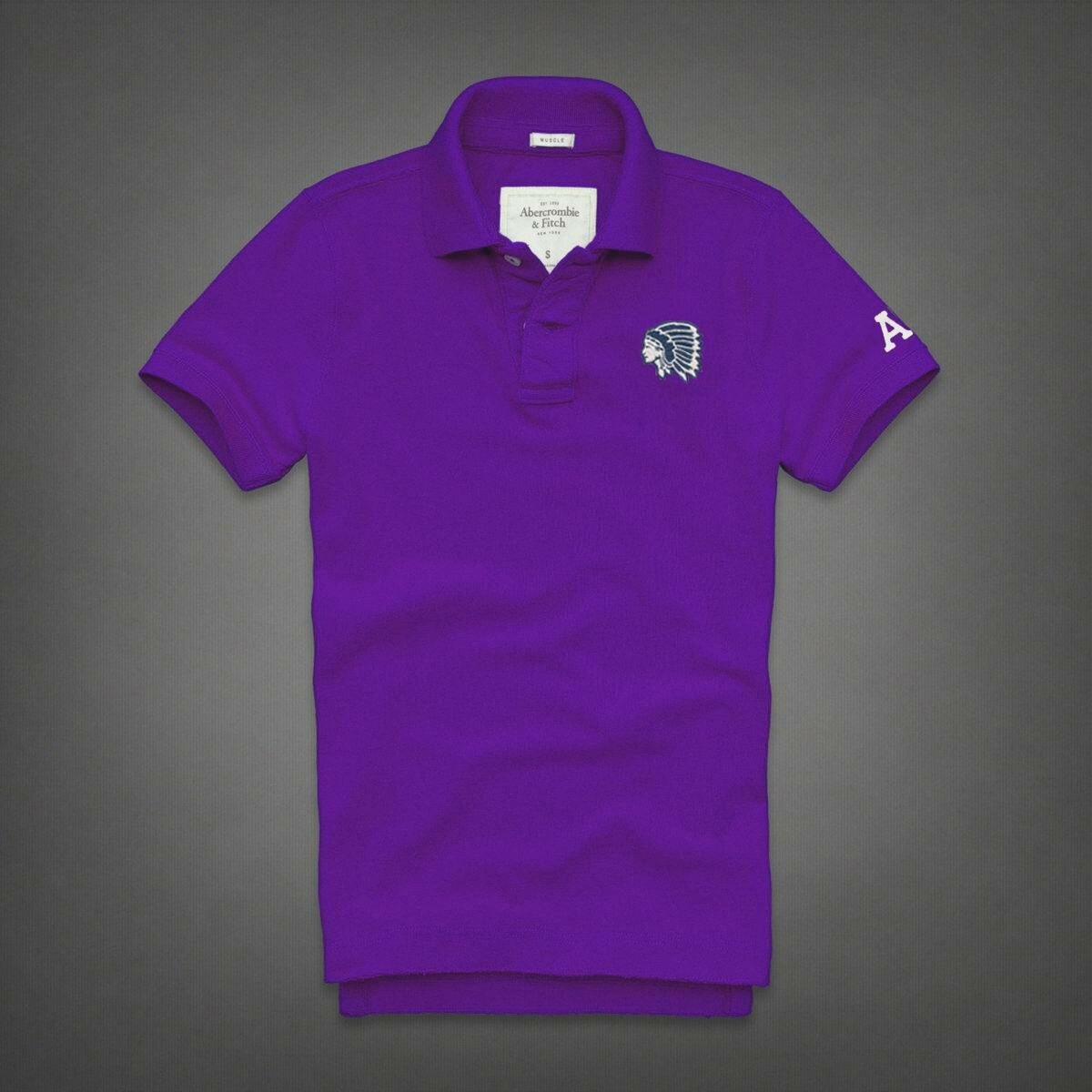 Abercrombie Homme 3246 Polo Court Tees vêtements Outlet