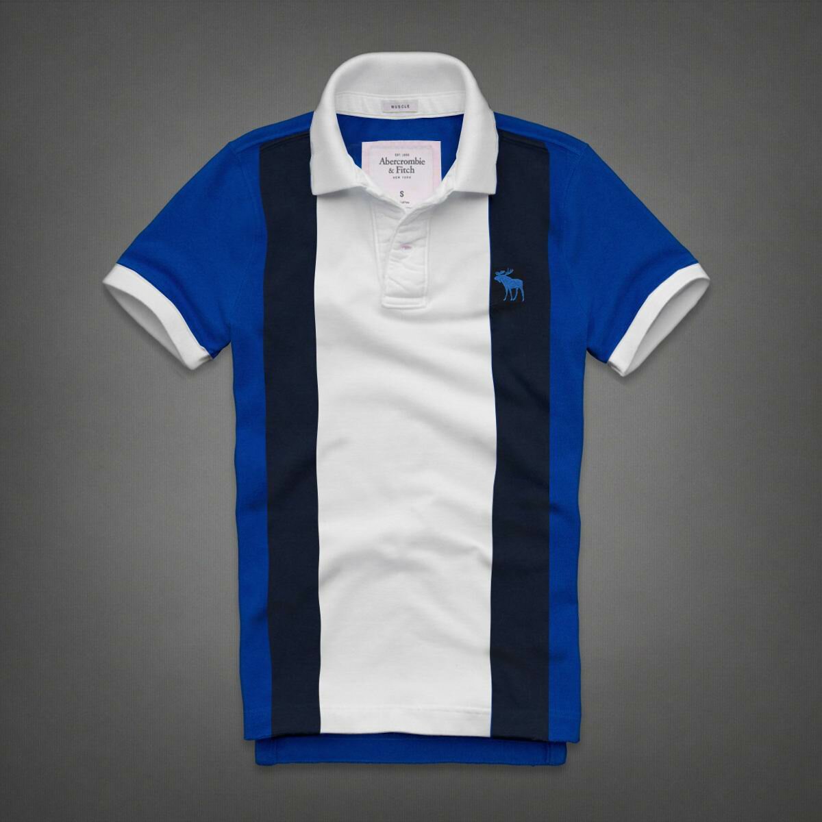 Abercrombie Homme 3248 Polo Court Tees vêtements Outlet