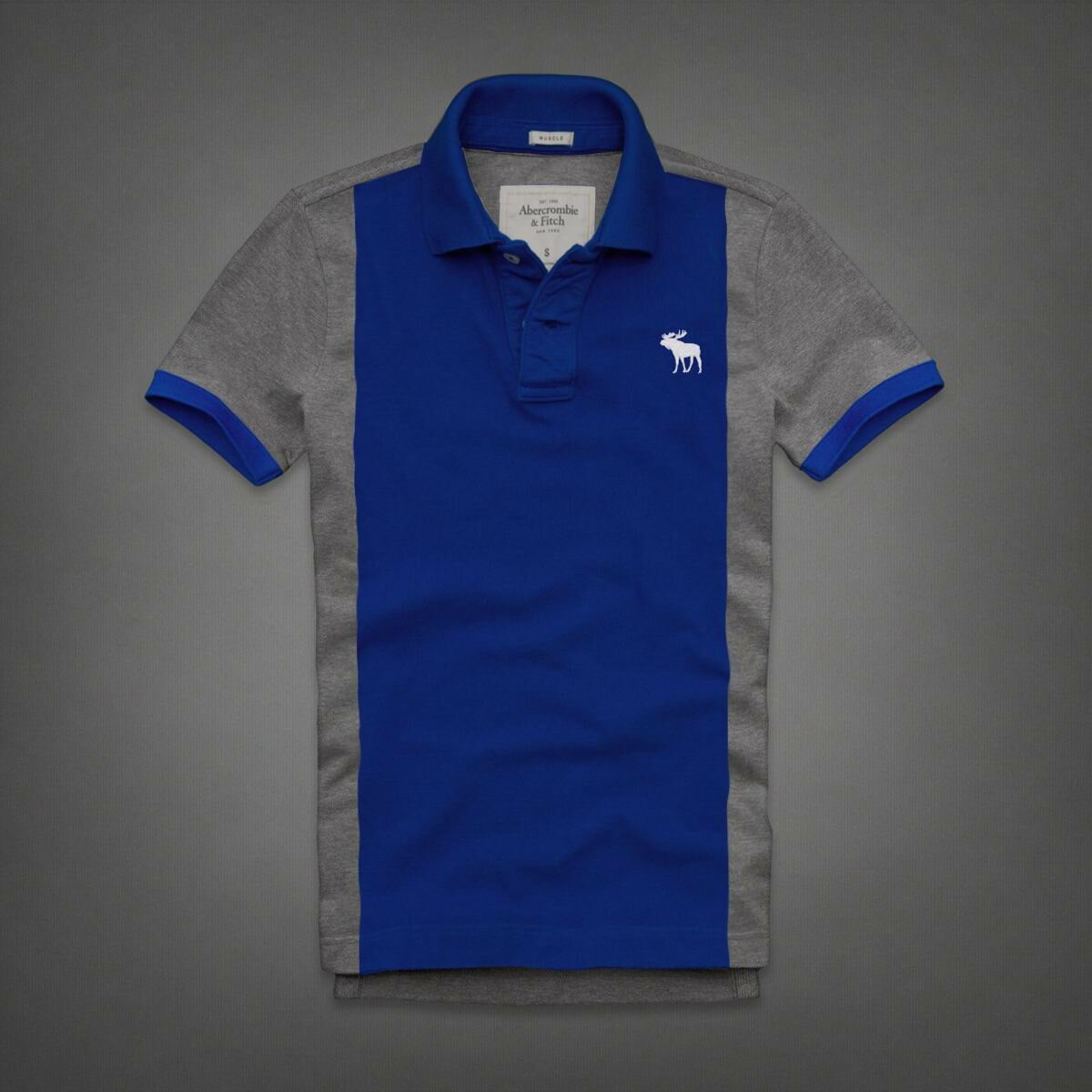 Abercrombie Homme 3257 Polo Court Tees vêtements Outlet