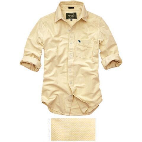 Abercrombie Fitch Homme 2293 Washed Long Chemises