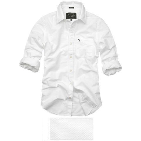 Abercrombie Fitch Homme 2305 Washed Long Chemises