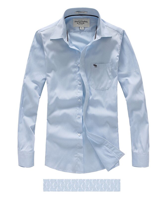 Abercrombie Fitch Homme 2312 Washed Long Chemises