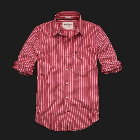 Abercrombie Fitch Homme 2319 Washed Long Chemises