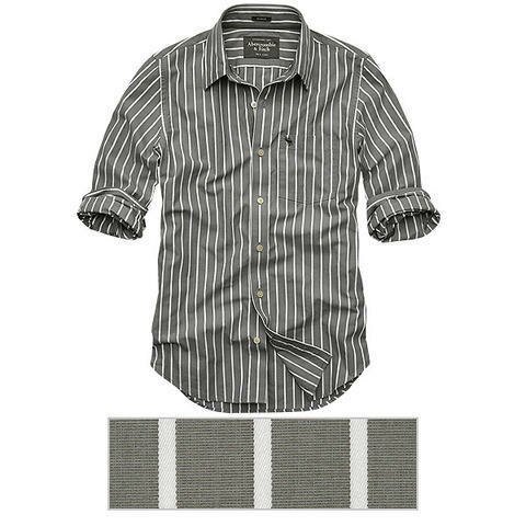 Abercrombie Fitch Homme 2325 Washed Long Chemises