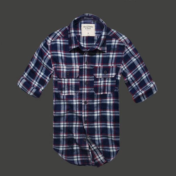 Abercrombie Fitch online Homme 1763 Plaid Chemises