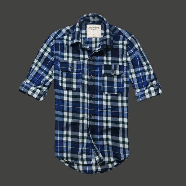 Abercrombie Fitch online Homme 1764 Plaid Chemises