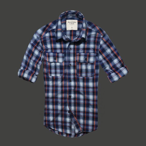 Abercrombie Fitch online Homme 1768 Plaid Chemises