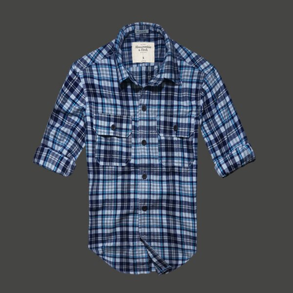 Abercrombie Fitch online Homme 1770 Plaid Chemises