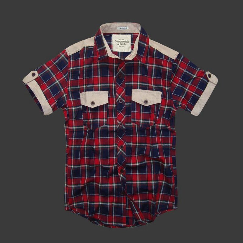 Abercrombie Fitch online Homme 1772 Plaid Chemises