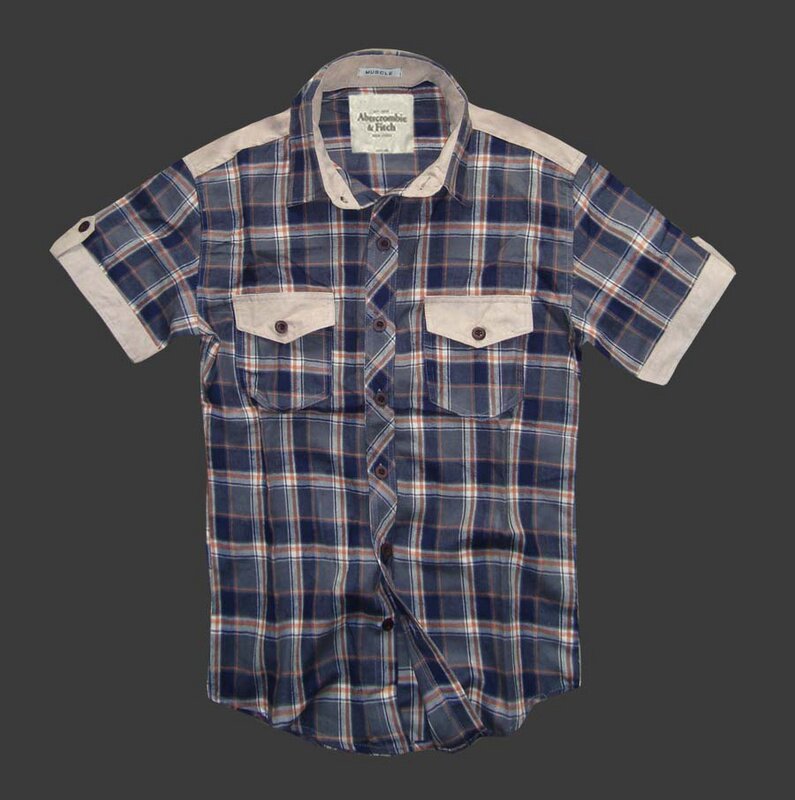 Abercrombie Fitch online Homme 1774 Plaid Chemises
