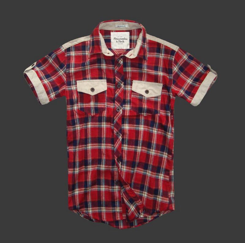 Abercrombie Fitch online Homme 1776 Plaid Chemises