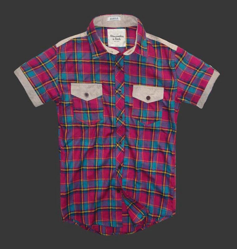 Abercrombie Fitch online Homme 1779 Plaid Chemises