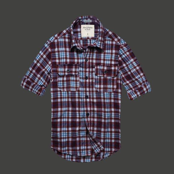 Abercrombie Fitch online Homme 1782 Plaid Chemises