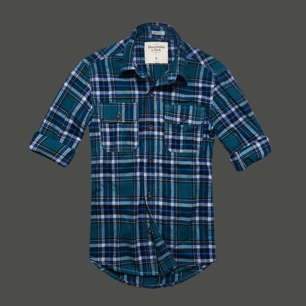 Abercrombie Fitch online Homme 1788 Plaid Chemises