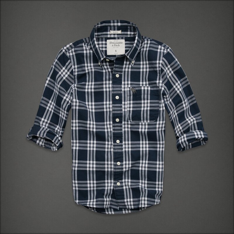 Abercrombie Fitch online Homme 1790 Plaid Chemises