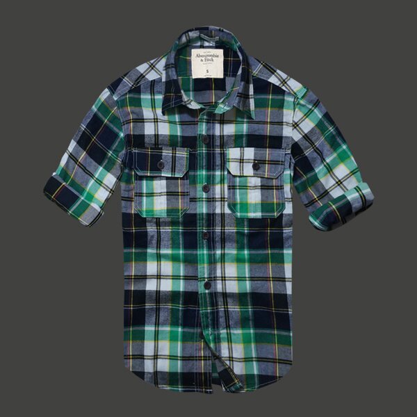 Abercrombie Fitch online Homme 1791 Plaid Chemises