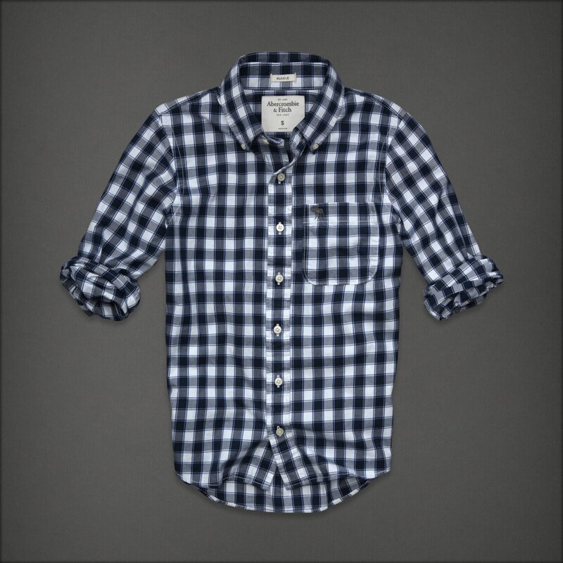 Abercrombie Fitch online Homme 1793 Plaid Chemises