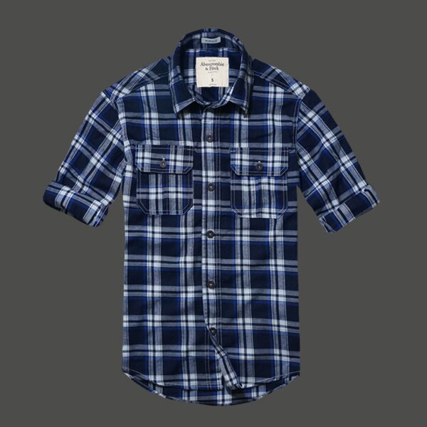 Abercrombie Fitch online Homme 1794 Plaid Chemises