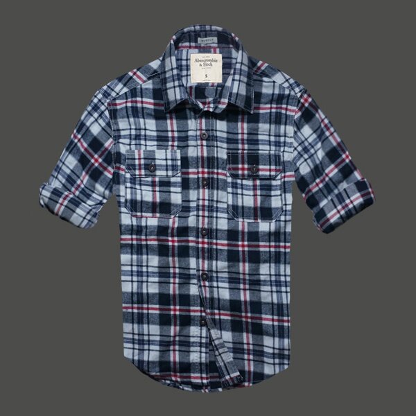 Abercrombie Fitch online Homme 1795 Plaid Chemises