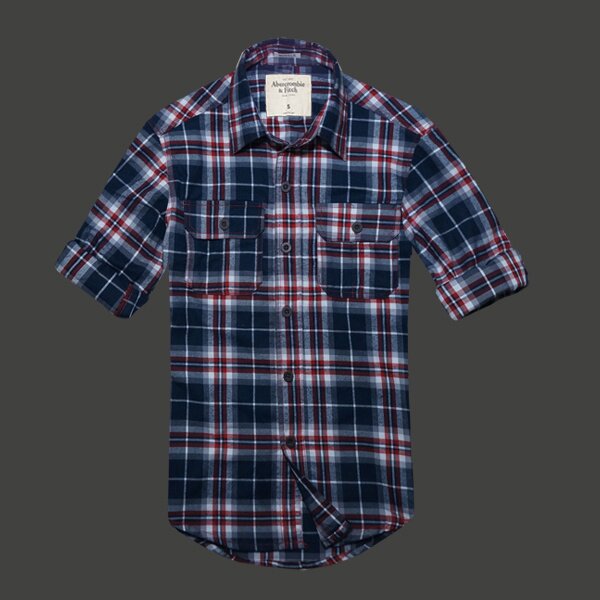 Abercrombie Fitch online Homme 1796 Plaid Chemises