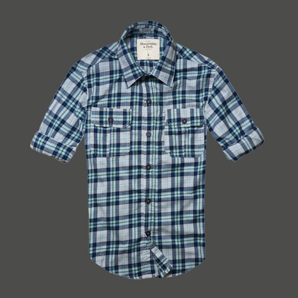 Abercrombie Fitch online Homme 1801 Plaid Chemises