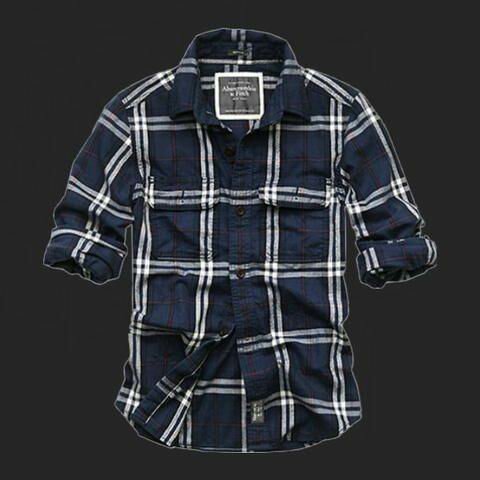 Abercrombie Fitch online Homme 1811 Plaid Chemises