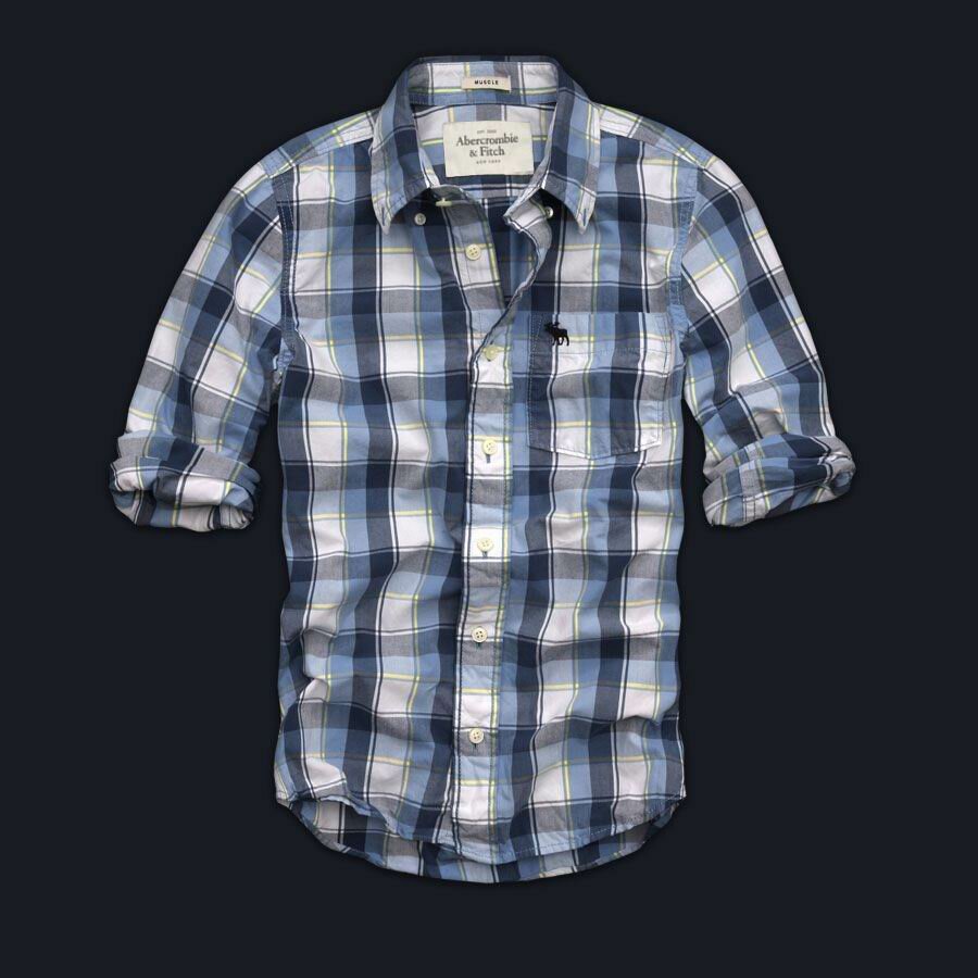 Abercrombie Fitch online Homme 1812 Plaid Chemises