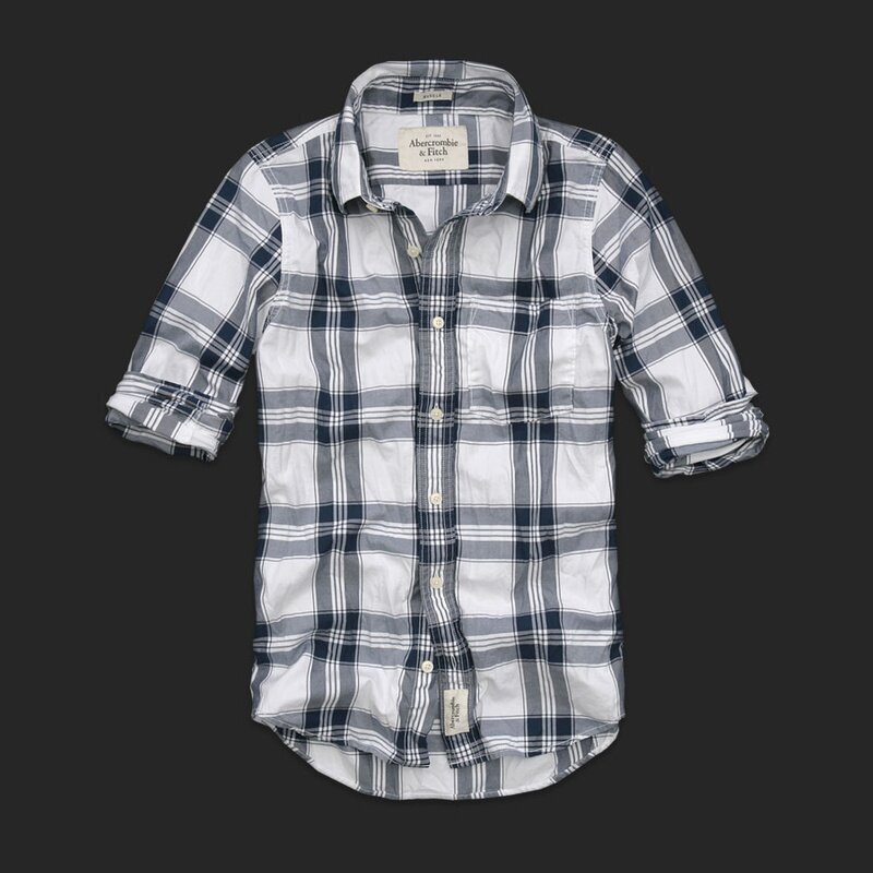 Abercrombie Fitch online Homme 1813 Plaid Chemises