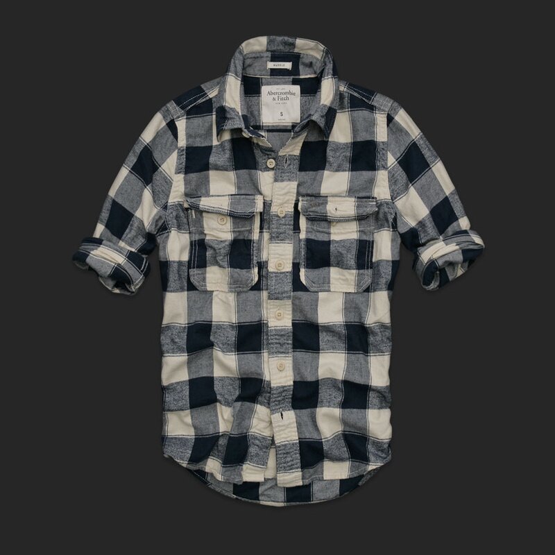 Abercrombie Fitch online Homme 1816 Plaid Chemises