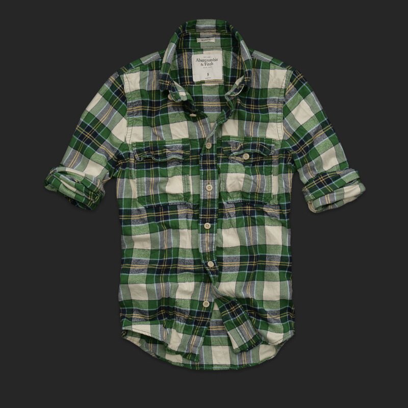 Abercrombie Fitch online Homme 1817 Plaid Chemises