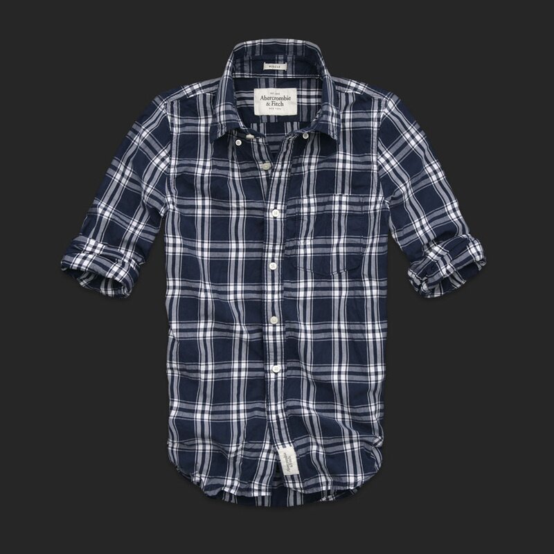 Abercrombie Fitch online Homme 1822 Plaid Chemises
