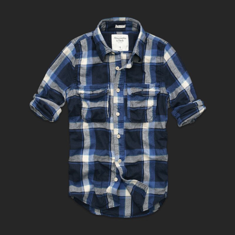 Abercrombie Fitch online Homme 1824 Plaid Chemises