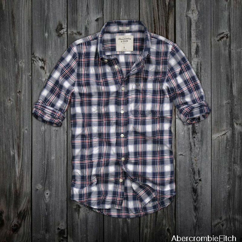 Abercrombie Fitch online Homme 1827 Plaid Chemises